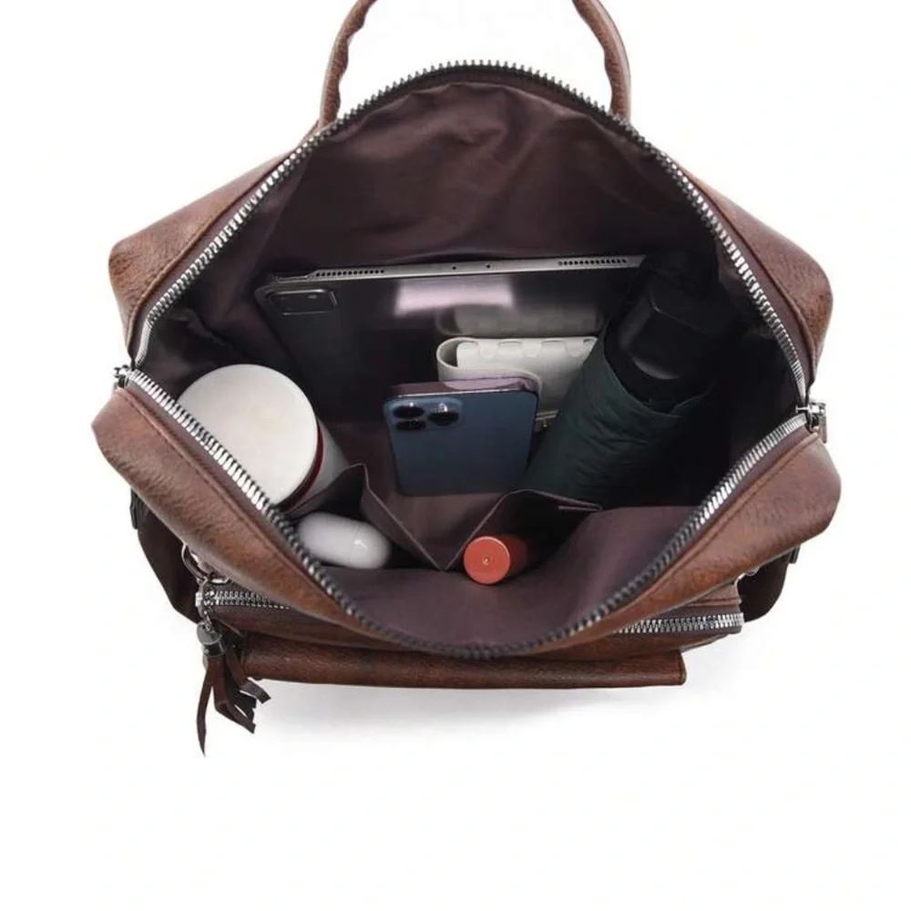 Brown Backpack - Picture 5 of 8